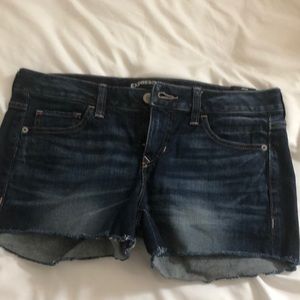 Express 90s Denim Shorts